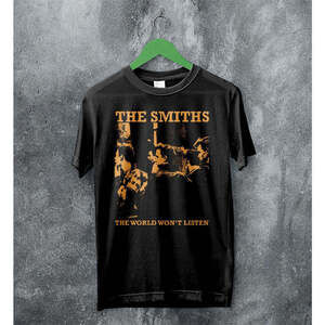 The Smiths The World Wont Listen Rock Band Music Graphic Fan Art T-Shirt
